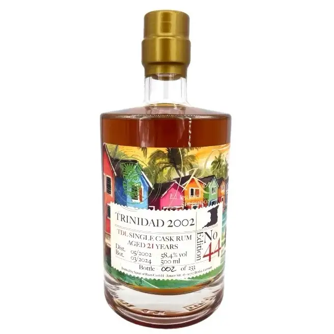 Image of the front of the bottle of the rum Rumclub Private Selection Ed. 44