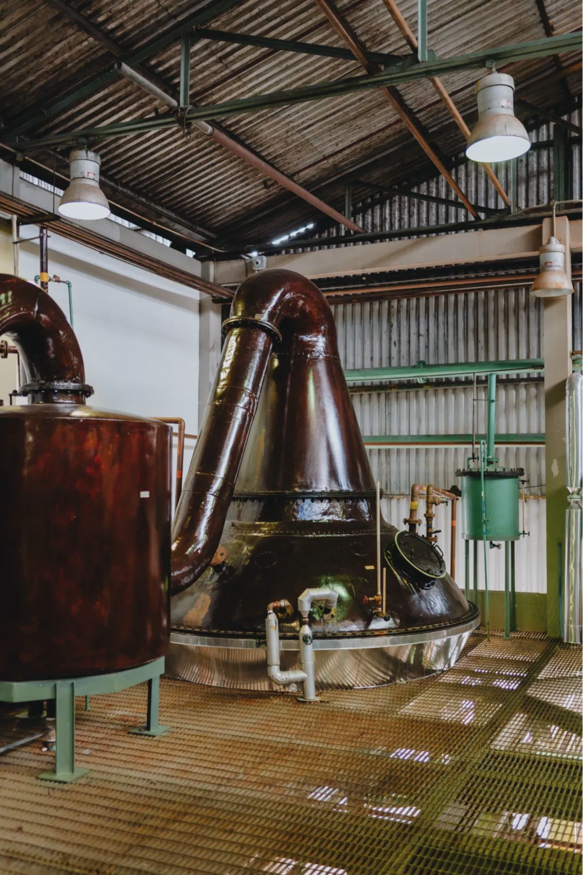 Copper Pot Still at Diplomático