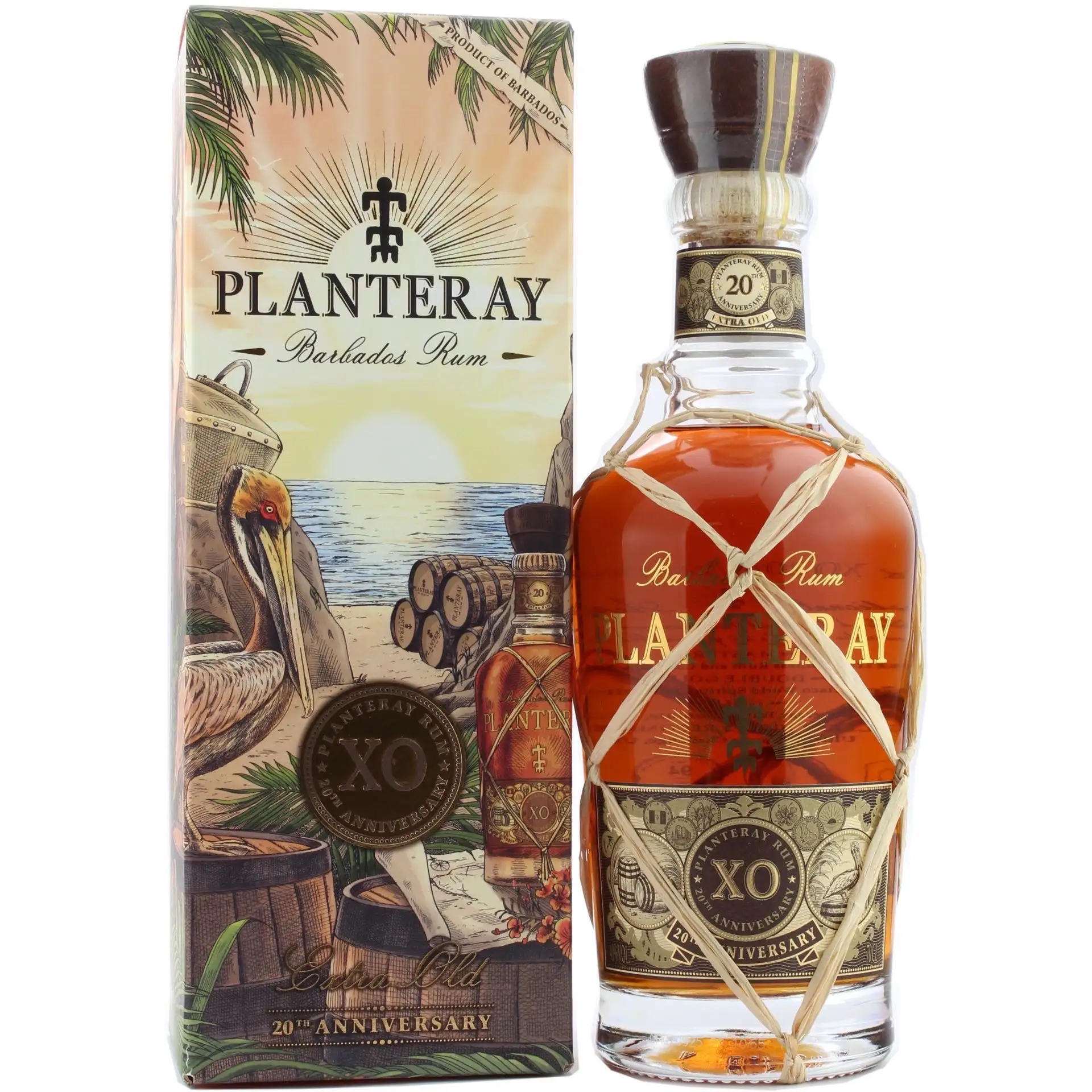 Bottle of Planteray Extra Old XO 20th Anniversary