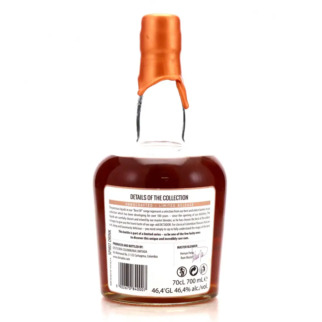 Image haute résolution de la bouteille