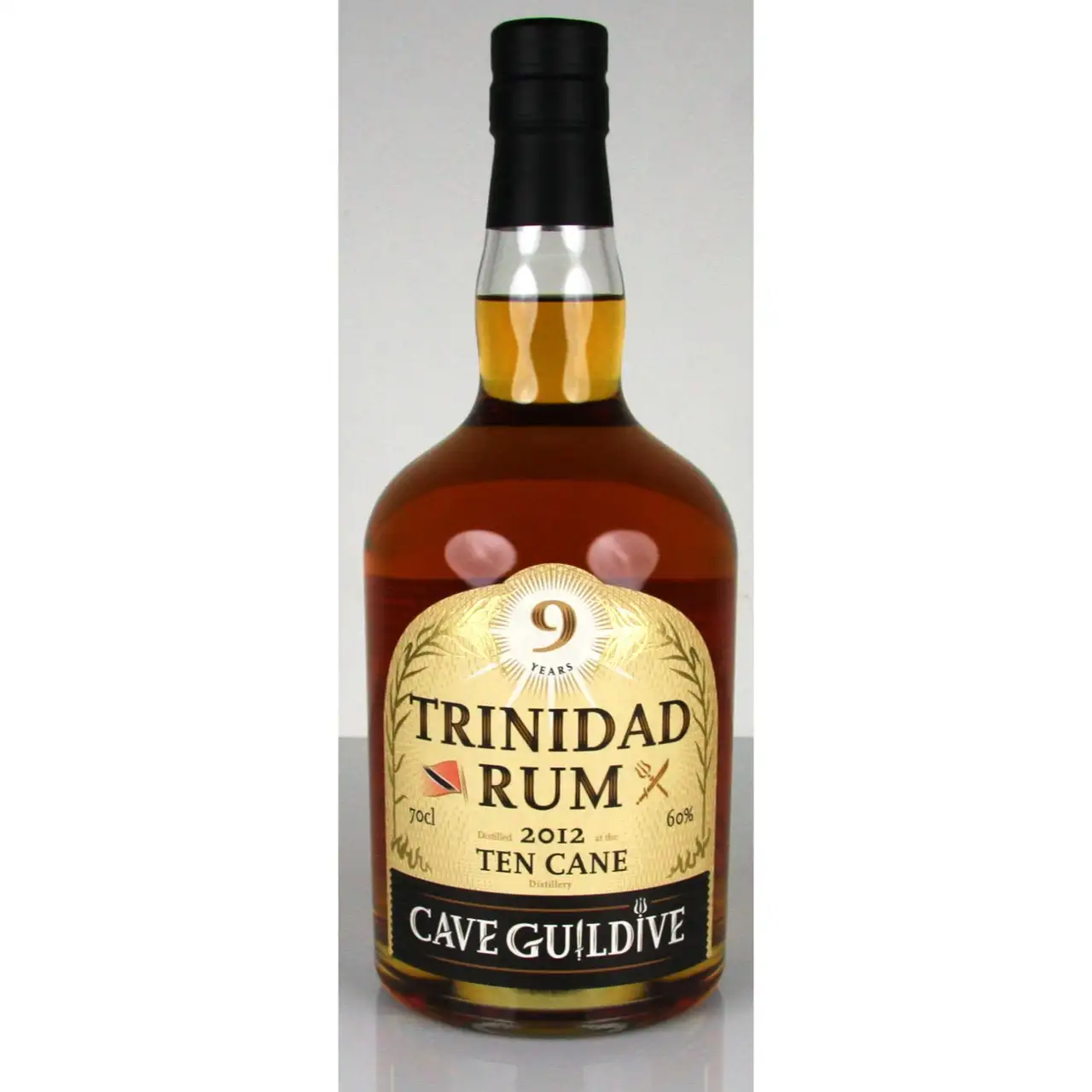 Image of the front of the bottle of the rum Trinidad Rum