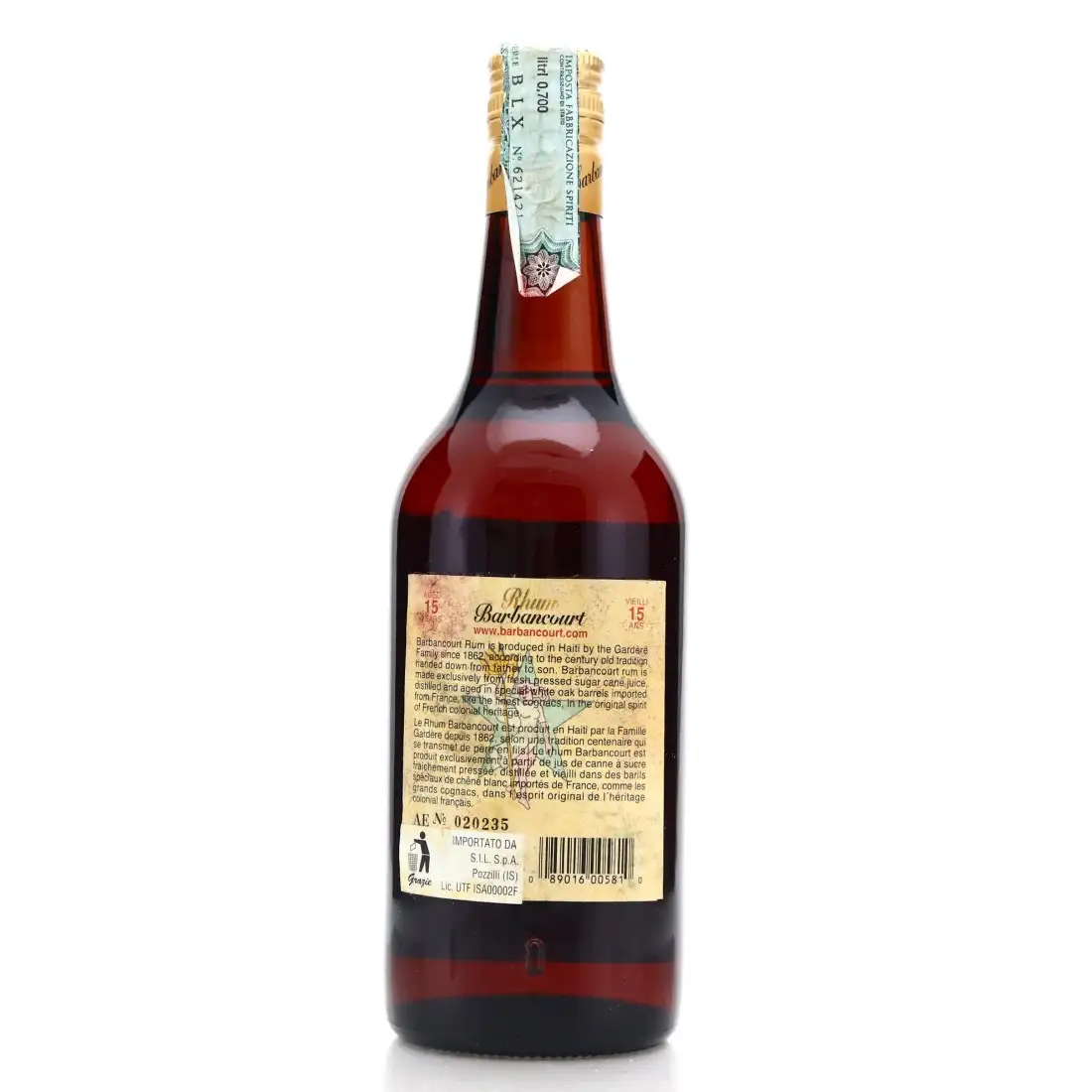 High resolution image of the bottle