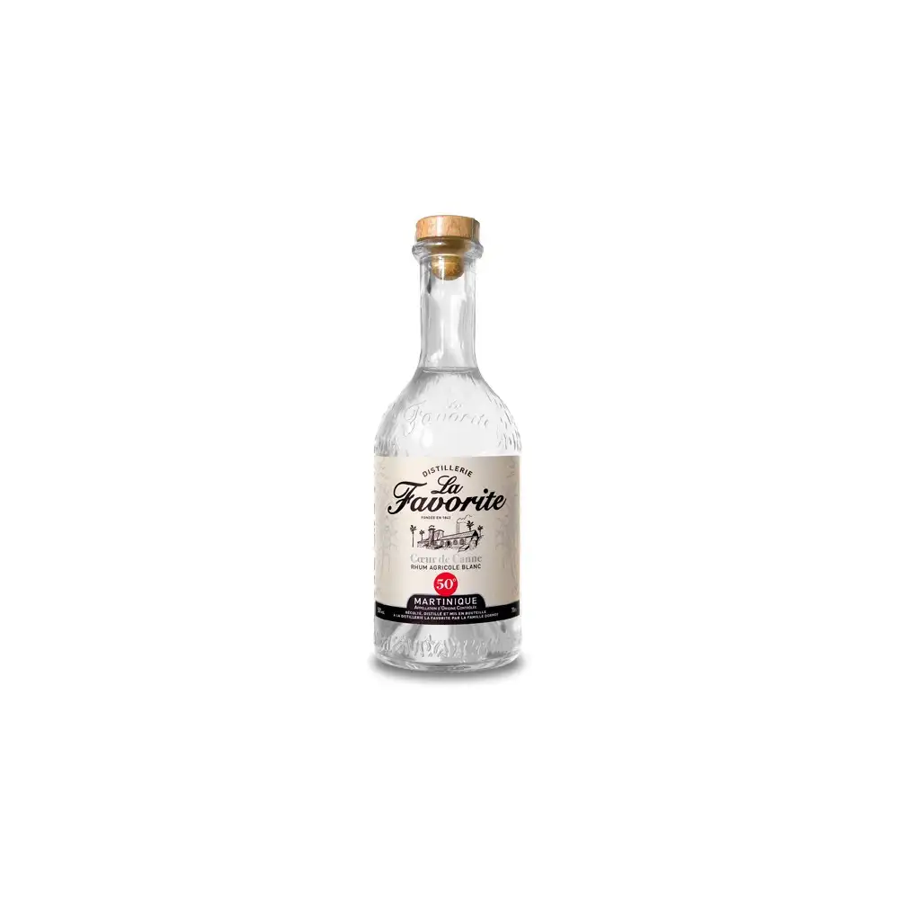 Image of the front of the bottle of the rumCoeur de Canne