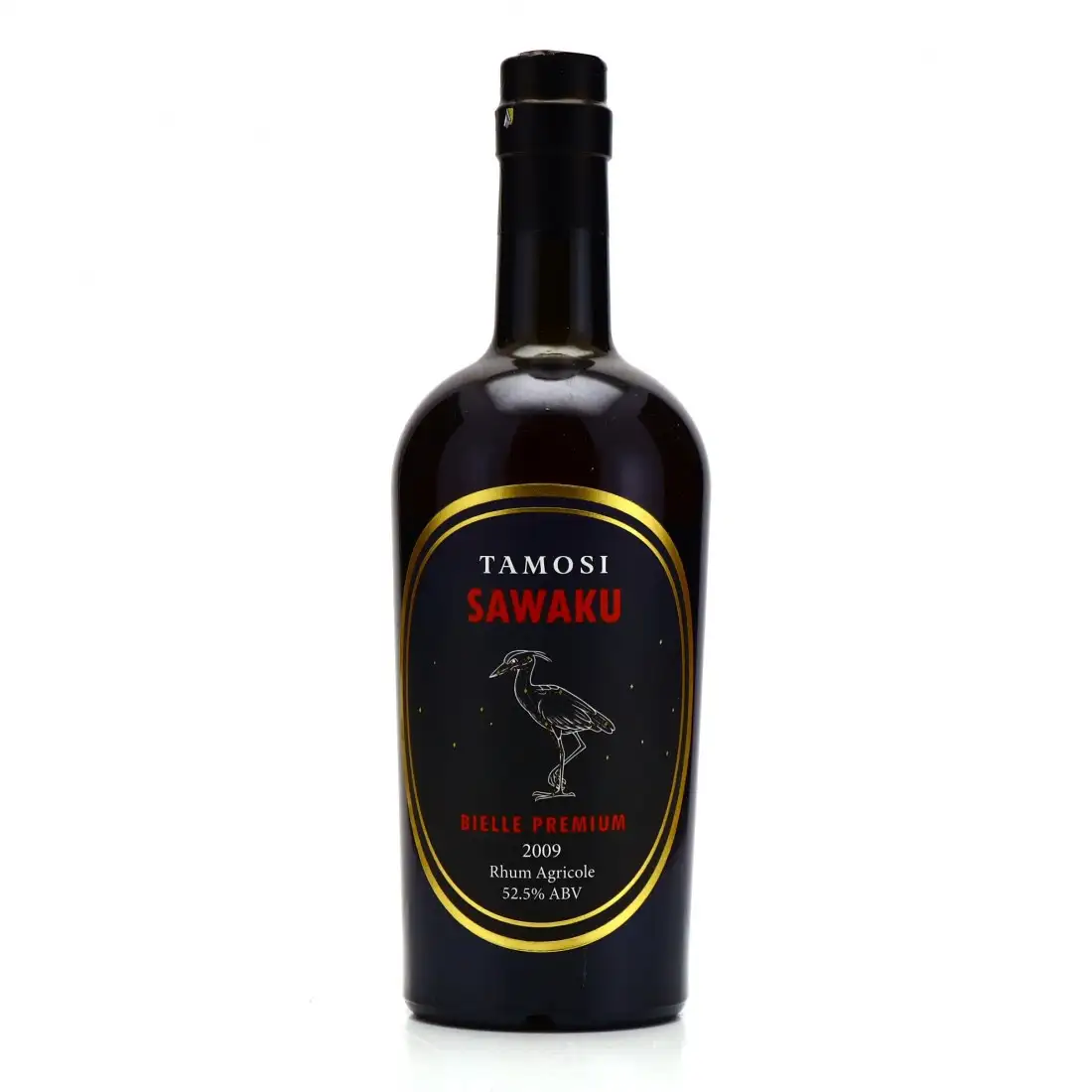 Image of the front of the bottle of the rumTamosi Sawaku
