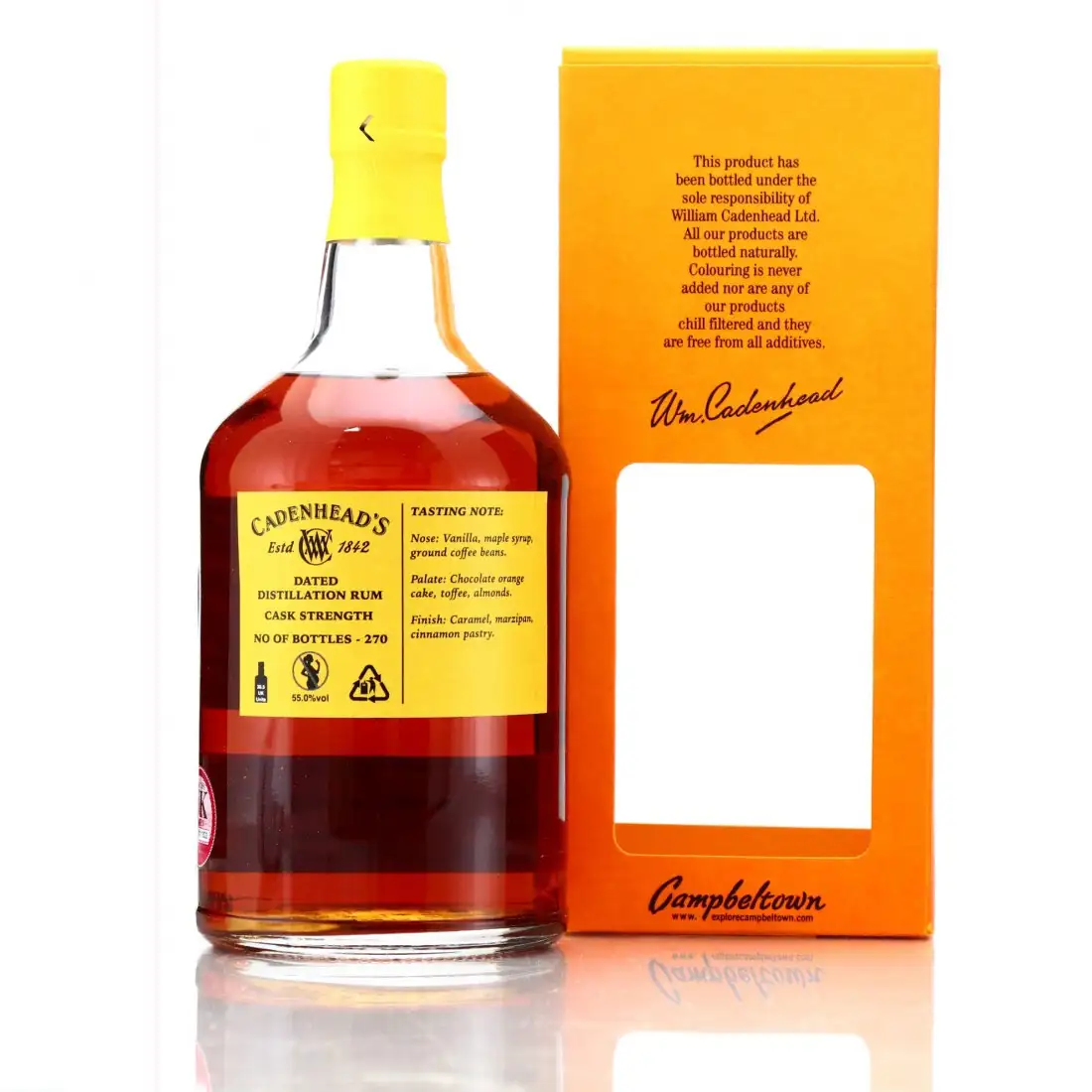 Hochauflösendes Bild der Flasche