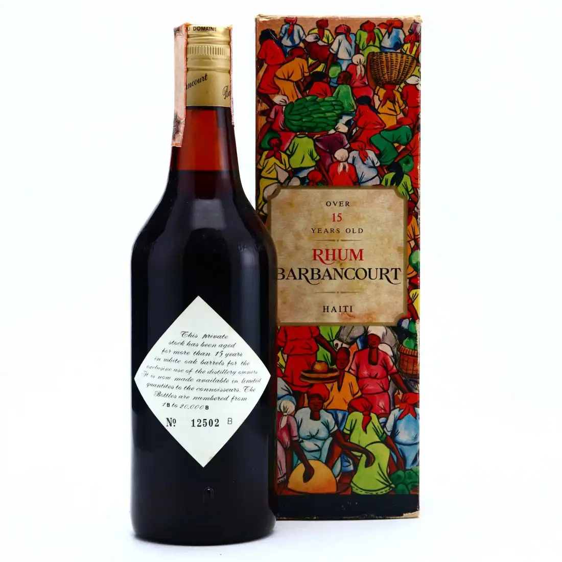 Hochauflösendes Bild der Flasche