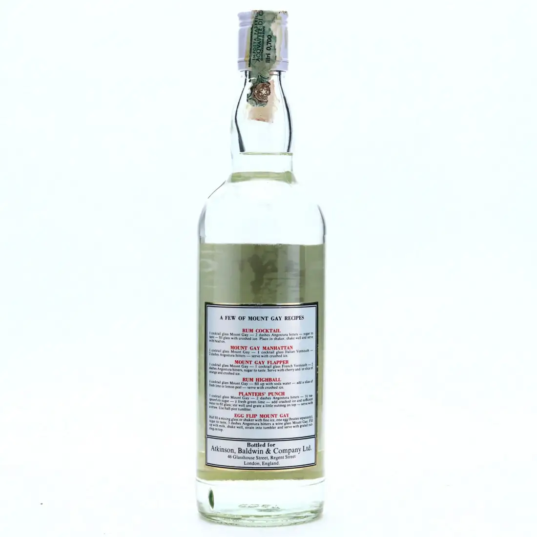 High resolution image of the bottle