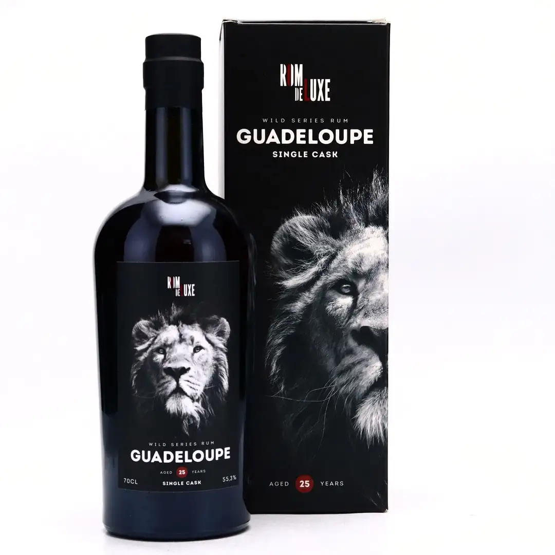 Image of the front of the bottle of the rum Wild Series Rum Guadeloupe No. 5