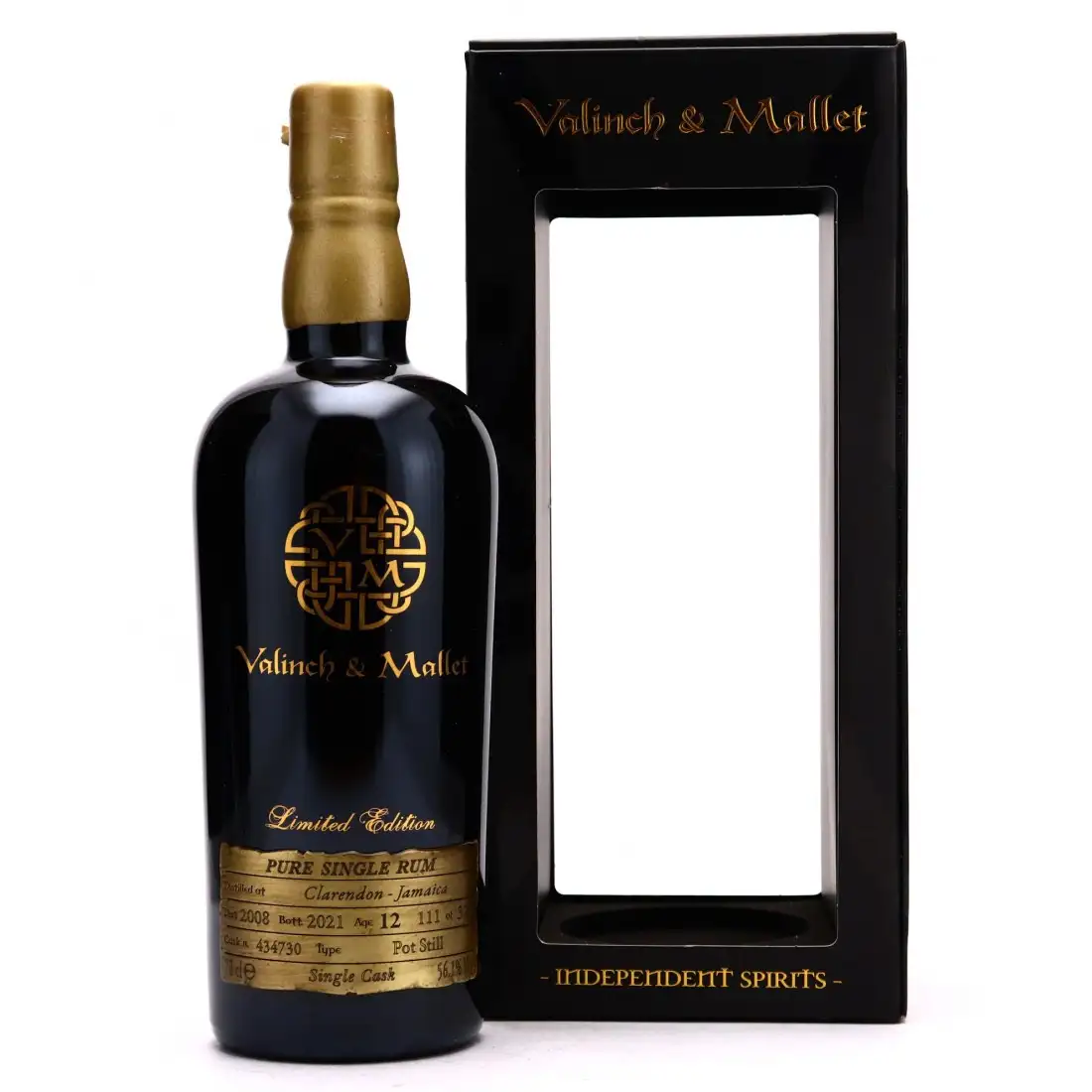 Image of the front of the bottle of the rumThe Spirit Of Art