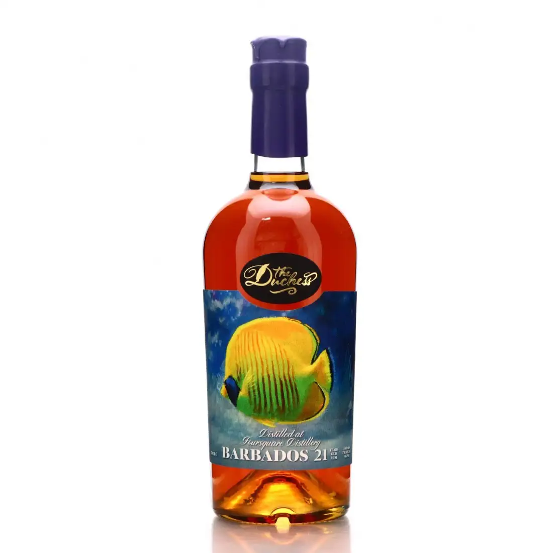 Image of the front of the bottle of the rum Barbados 21
