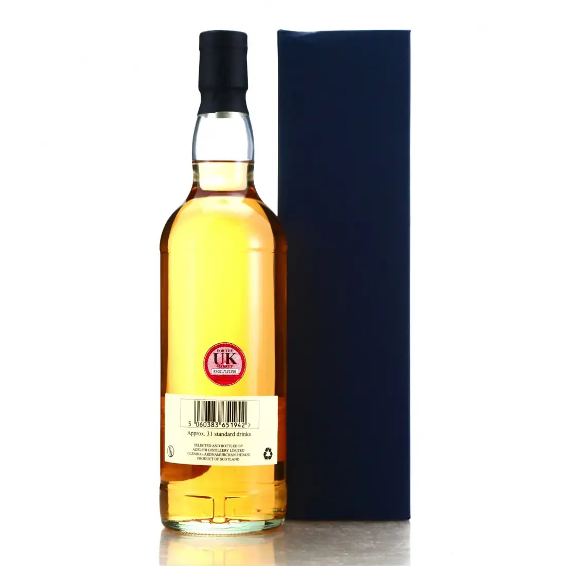 Hochauflösendes Bild der Flasche