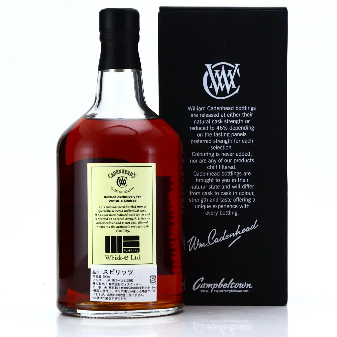 Hochauflösendes Bild der Flasche