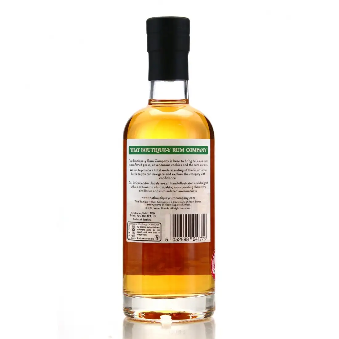 High resolution image of the bottle