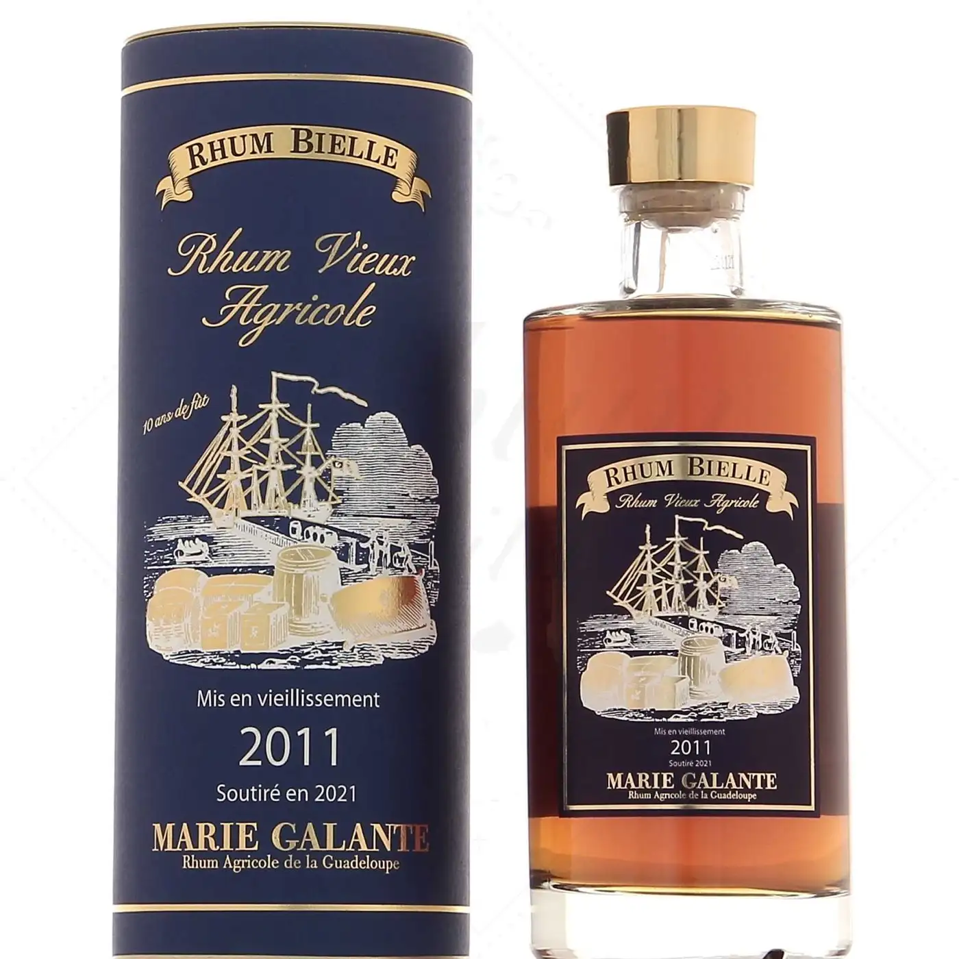 BIELLE - Rhum Ambré - 50%