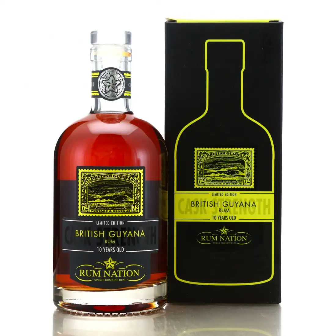 Image of the front of the bottle of the rum British Guyana Limited Edition