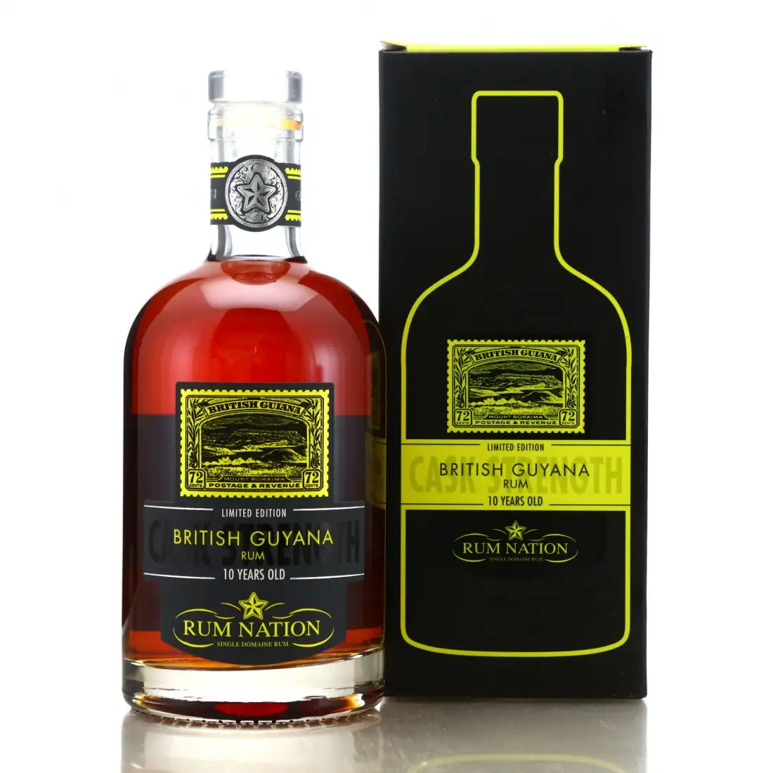 Image of the front of the bottle of the rumBritish Guyana Limited Edition