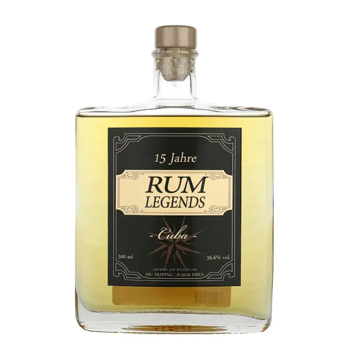 Bottle of Rum Legends Cuba