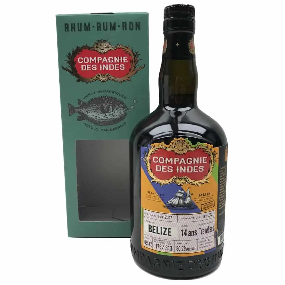 Image of the front of the bottle of the rumBelize (Bottled for Premium Spirits)