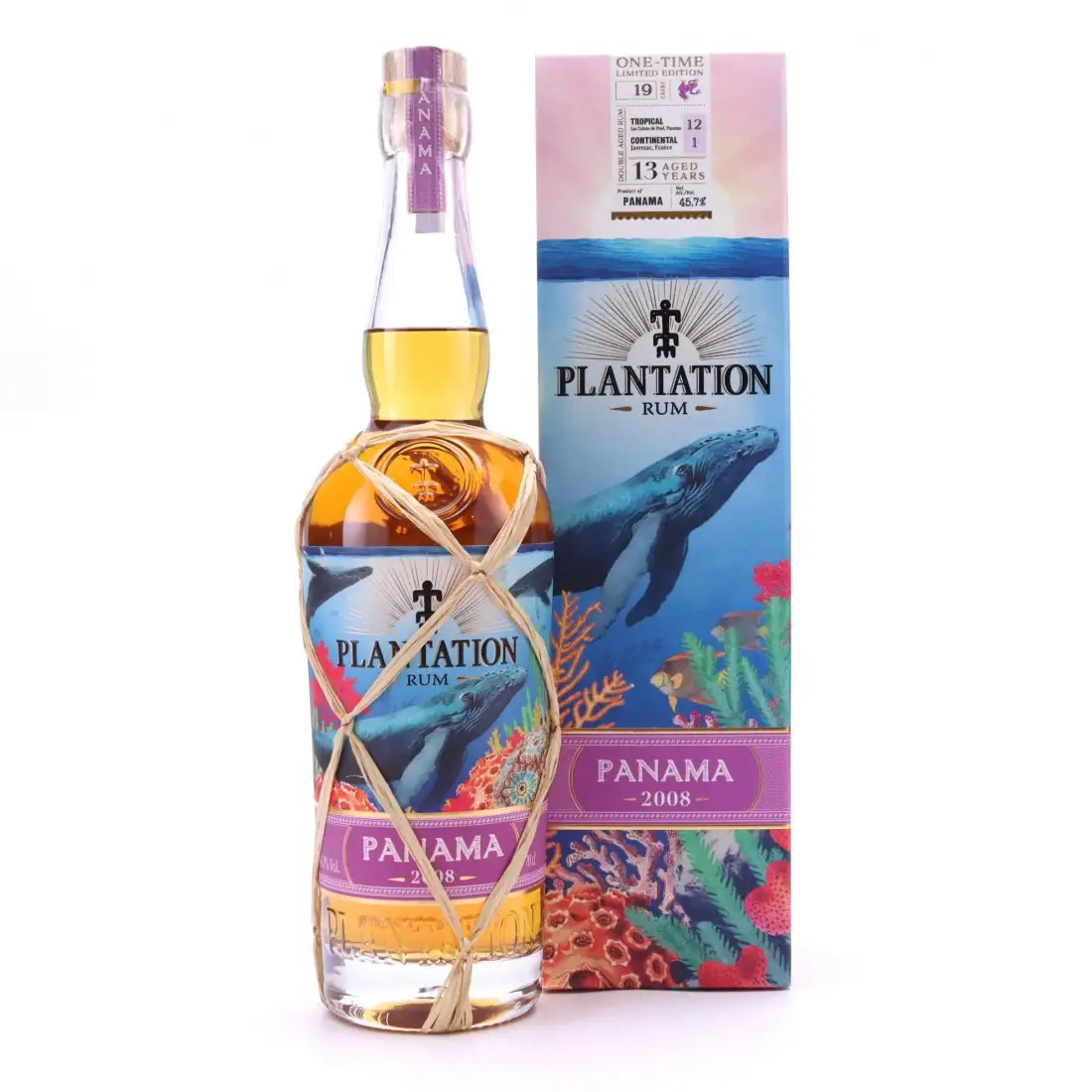 Image of the front of the bottle of the rum Plantation One-Time Limited Edition