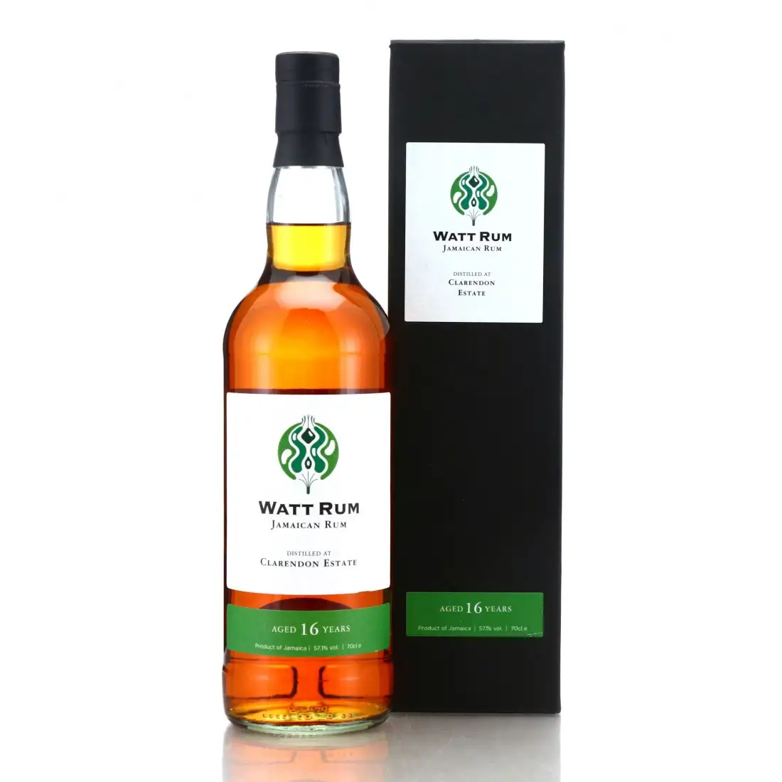 Image of the front of the bottle of the rumJamaican Rum