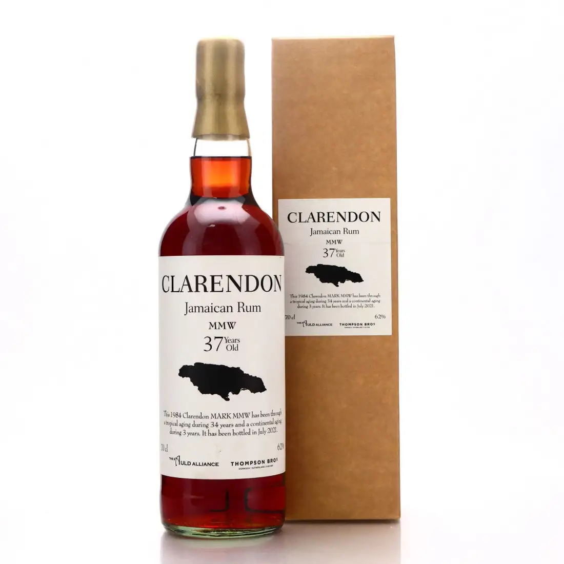 Image of the front of the bottle of the rumThe Auld Alliance MMW
