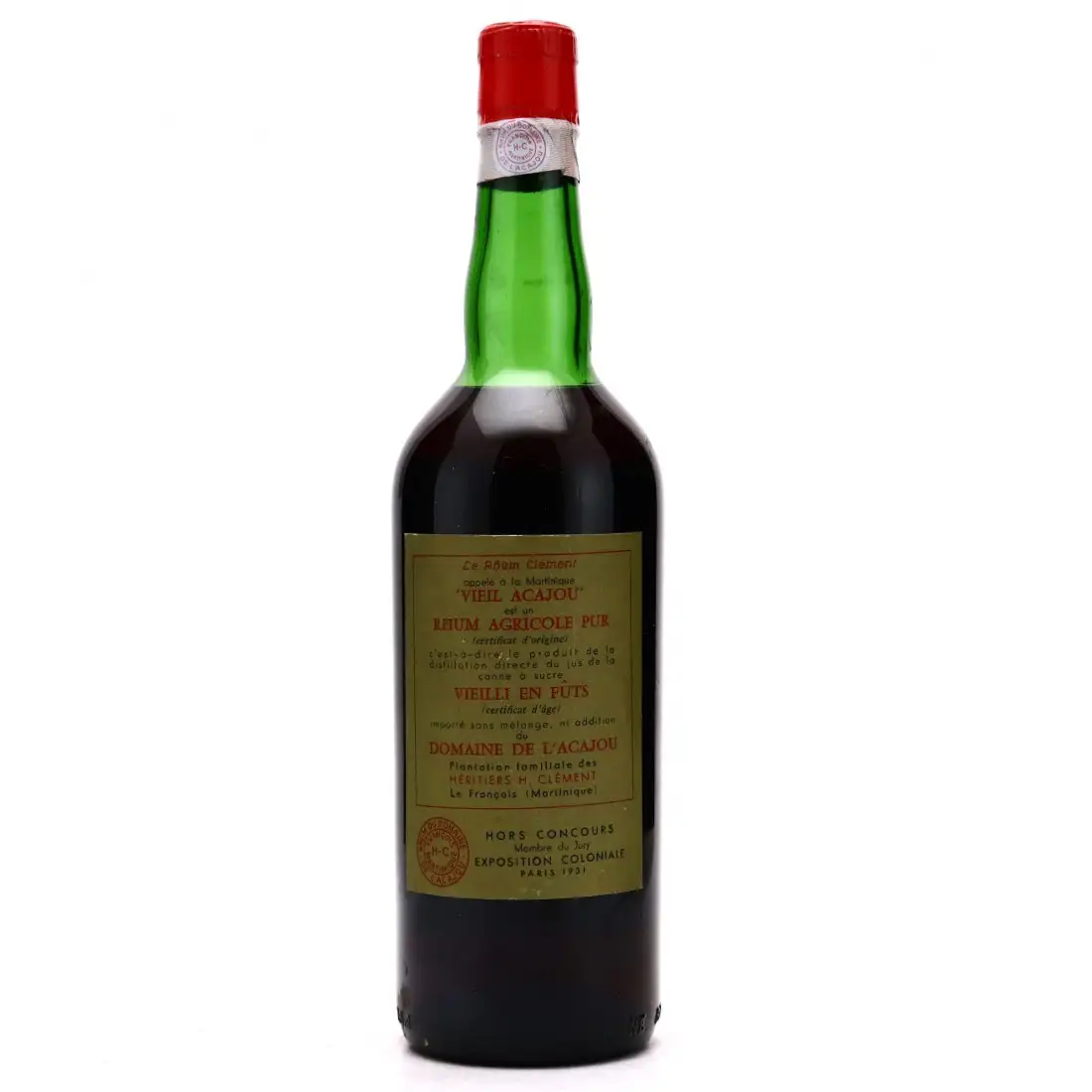 High resolution image of the bottle