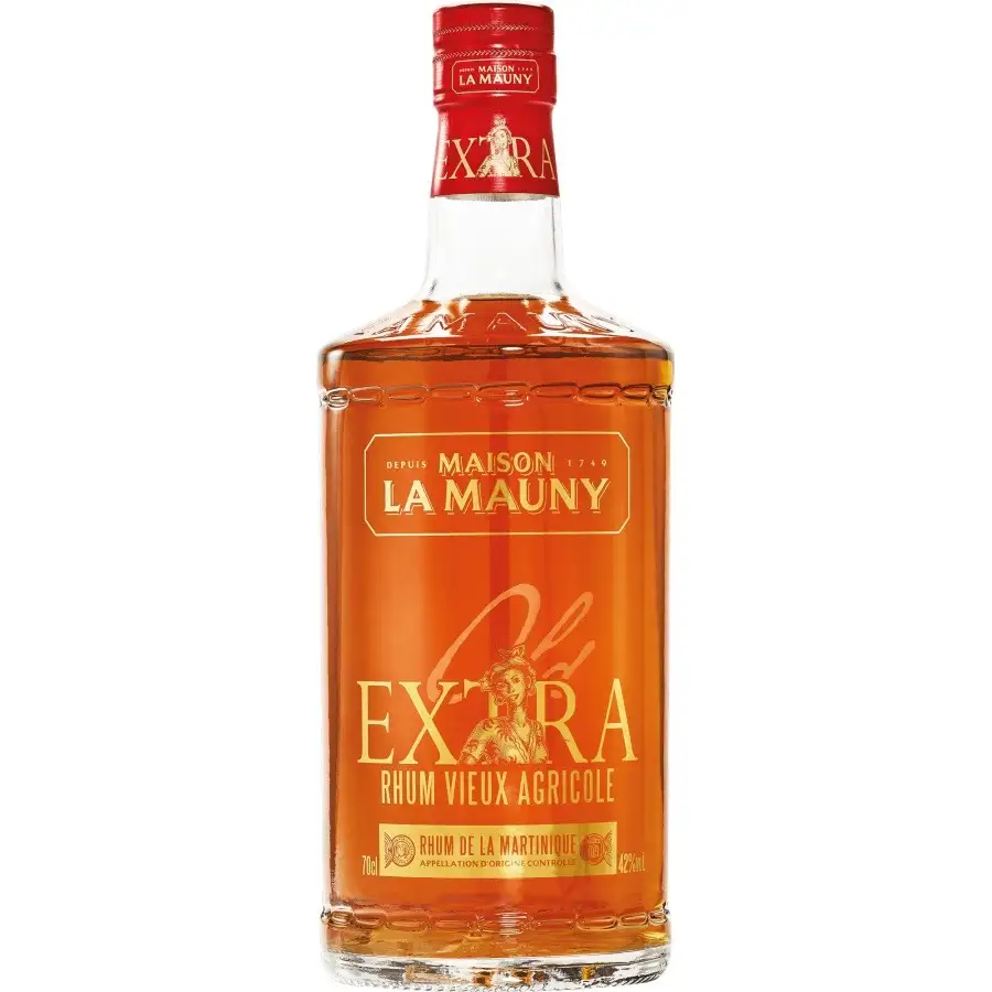 Image of the front of the bottle of the rum Extra Old Grande Reserve