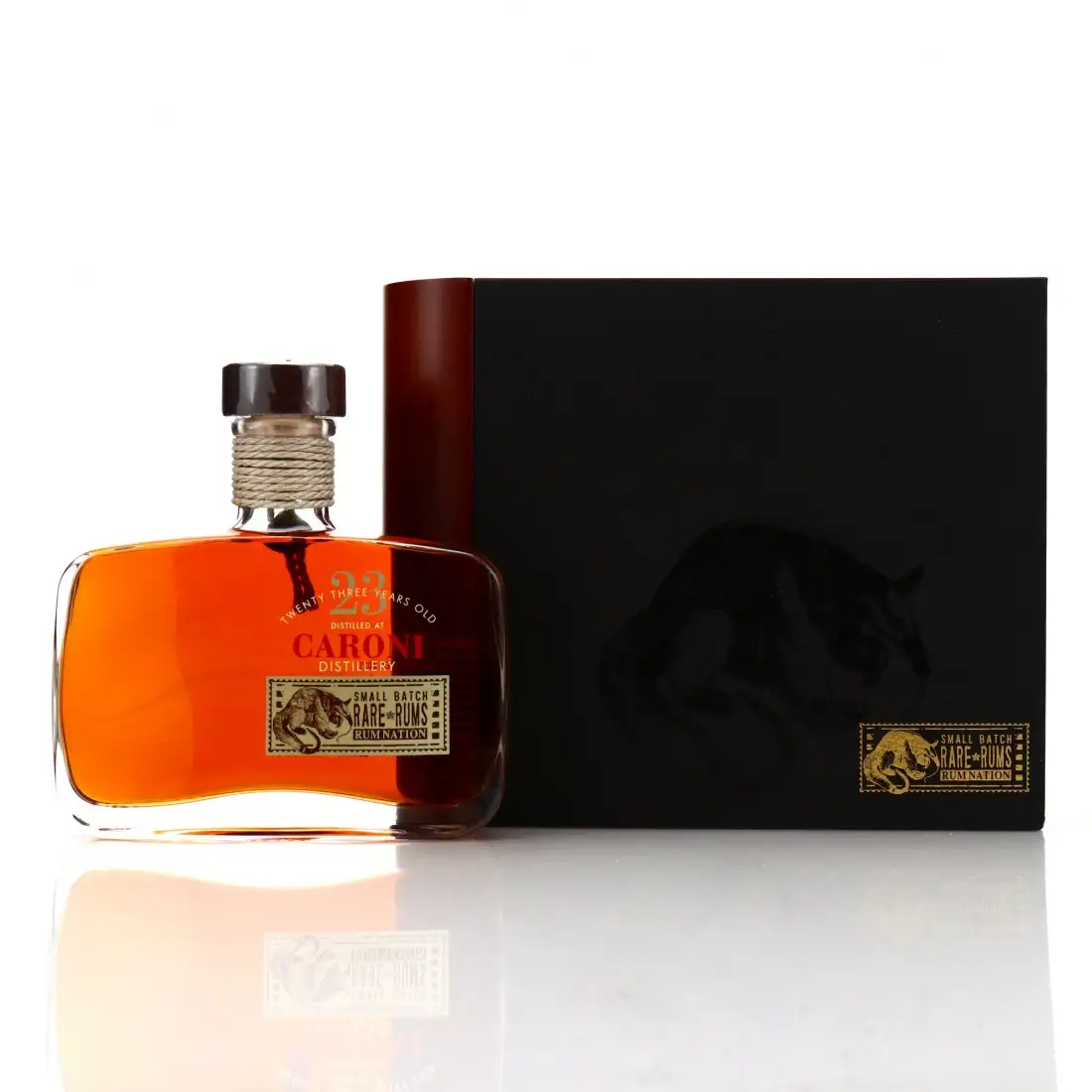 Image of the front of the bottle of the rum Small Batch Rare Rums