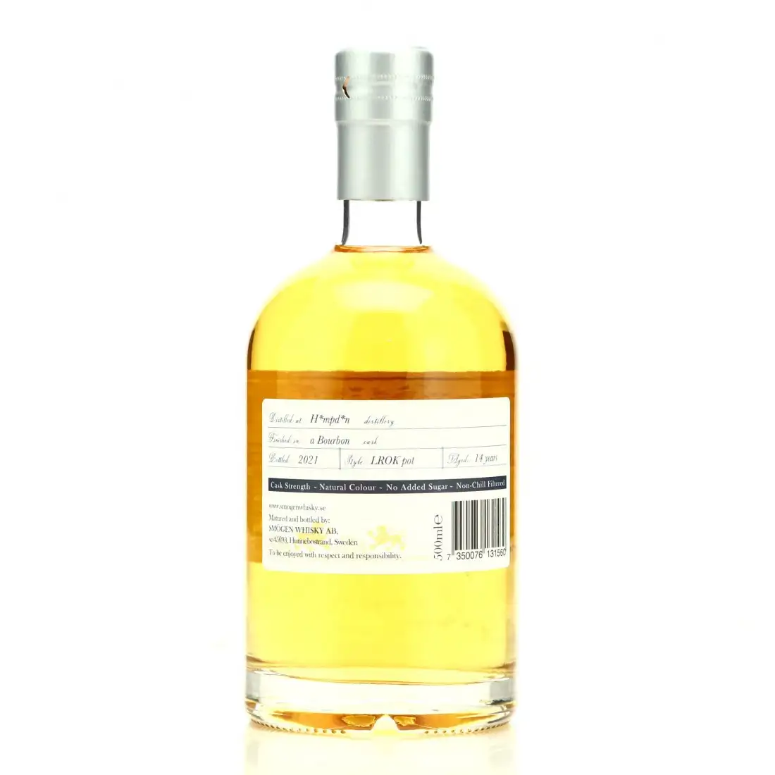 High resolution image of the bottle