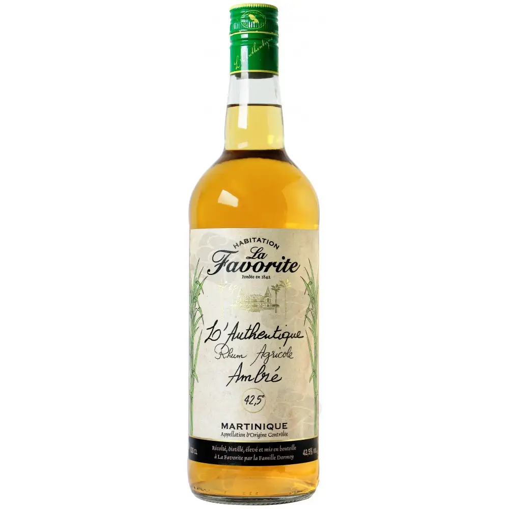 La Favorite Rhum Agricole L'Authentique Ambré 1yr 42,5%, RX11139