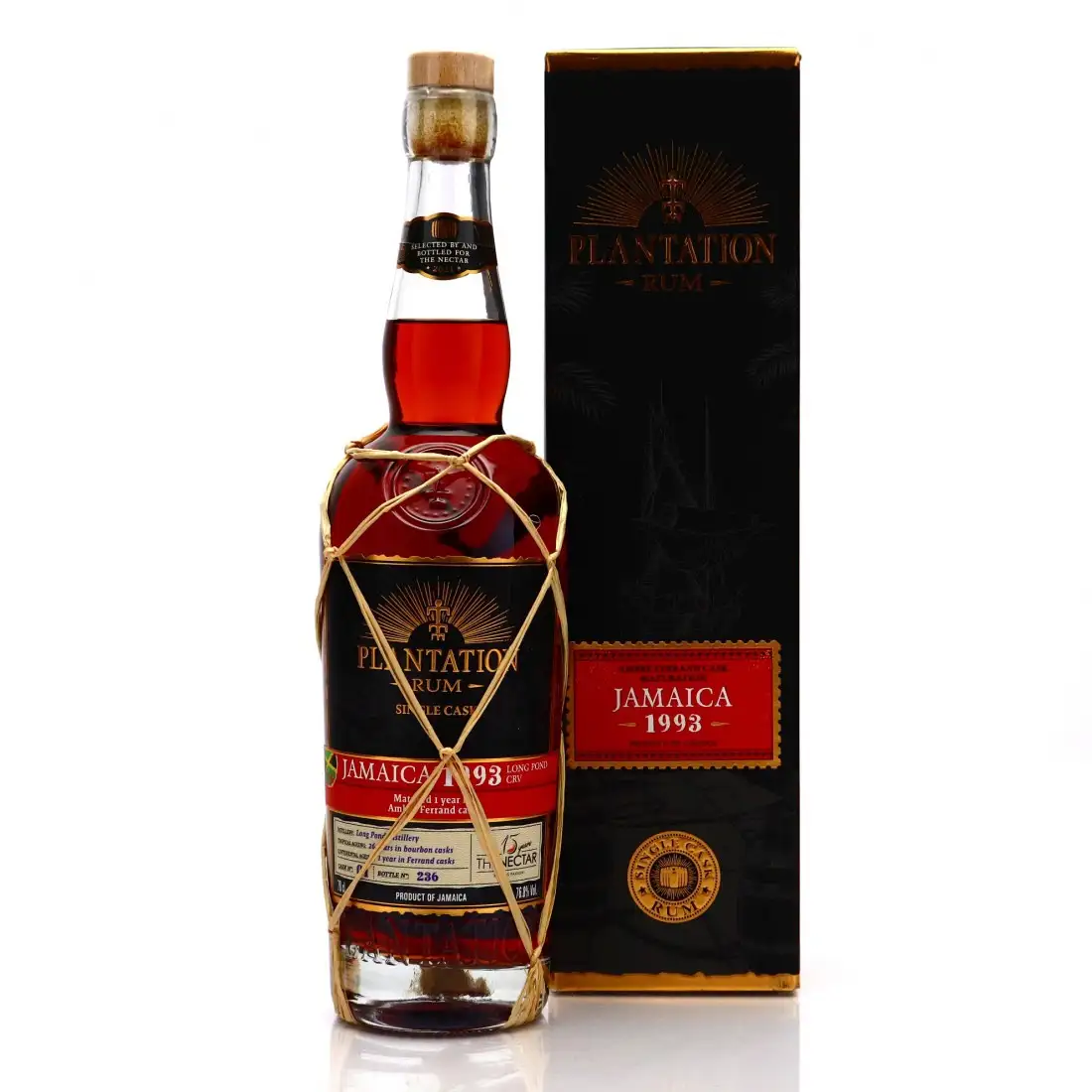 Image of the front of the bottle of the rum Plantation Ambre Ferrand Finish (The Nectar) CRV