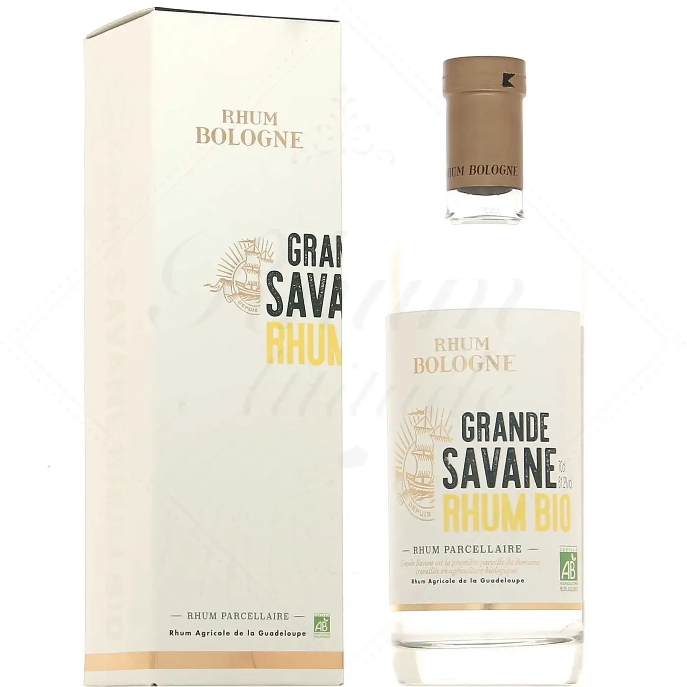 Bologne Grande Savane Rhum Bio 2021 Unaged 61,2%, RX11192