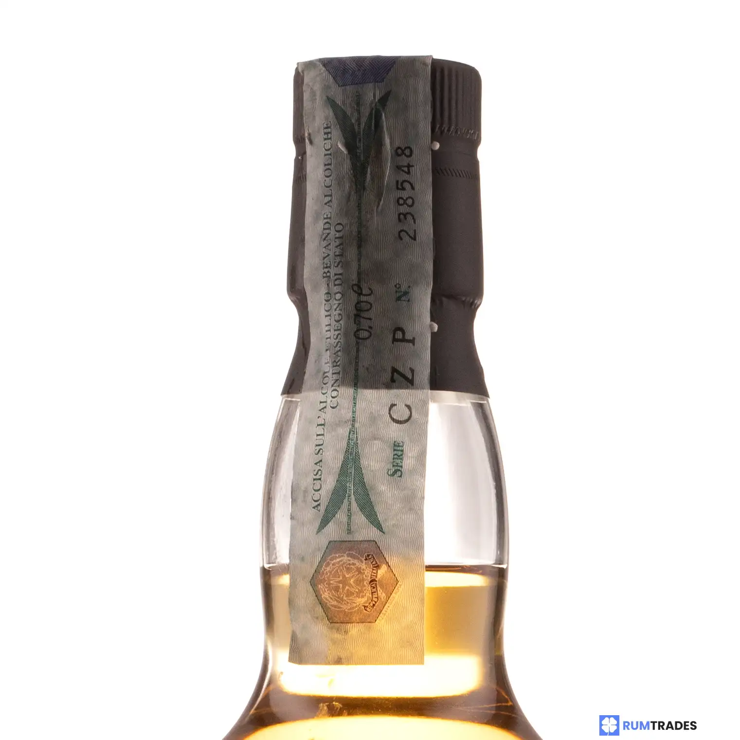Hochauflösendes Bild der Flasche