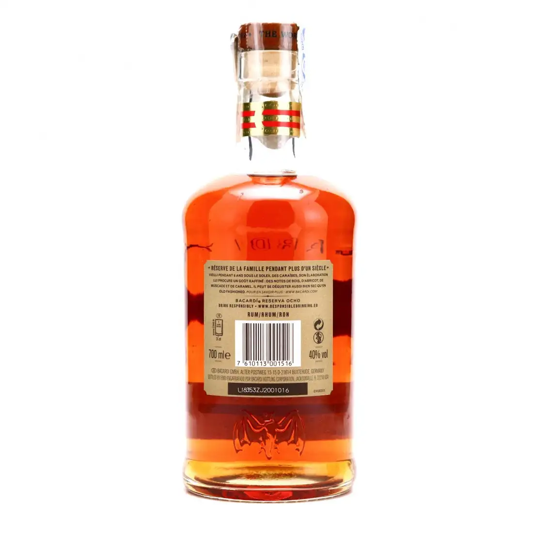 Hochauflösendes Bild der Flasche