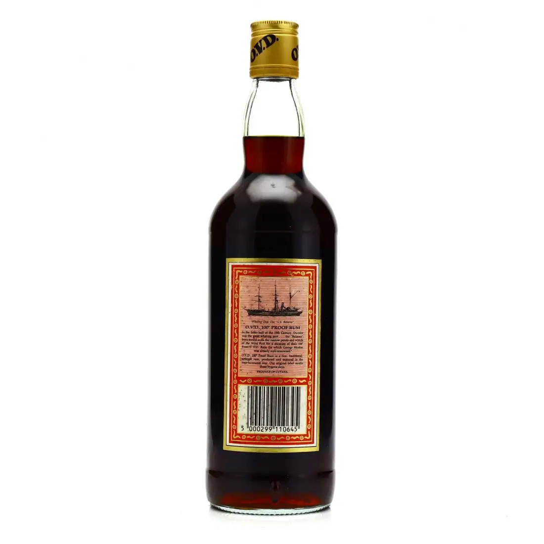 High resolution image of the bottle