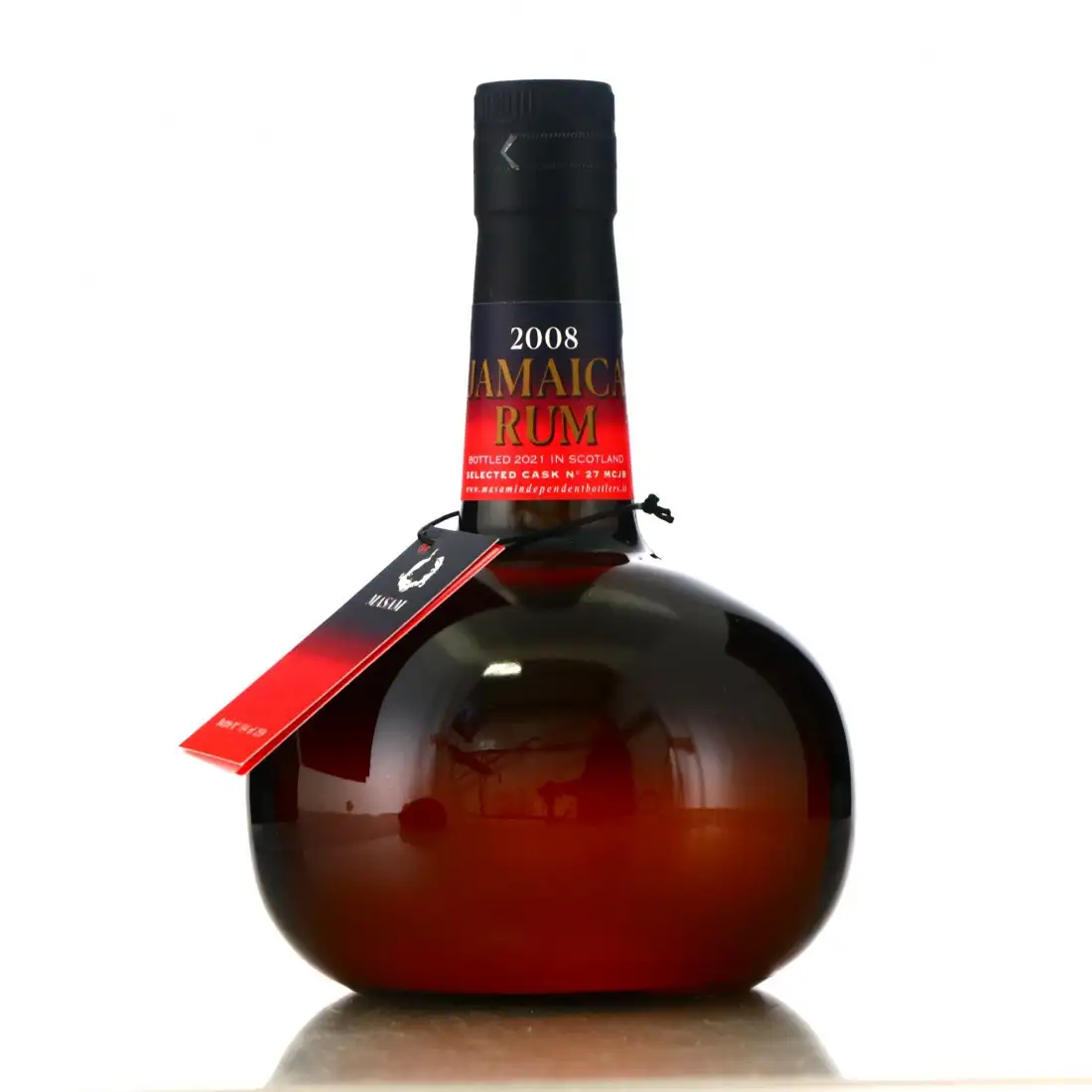 Image of the front of the bottle of the rum Silvano‘s Collection