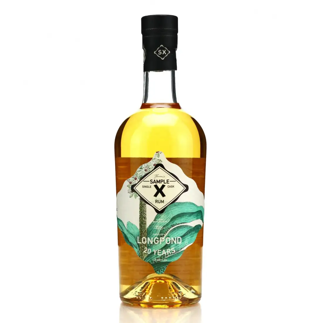 Image of the front of the bottle of the rum Sample X LongPond LPS