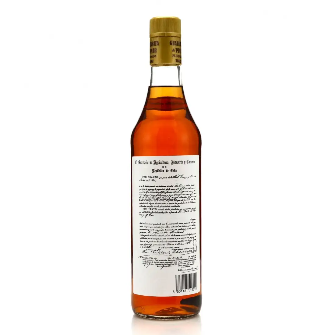 Hochauflösendes Bild der Flasche