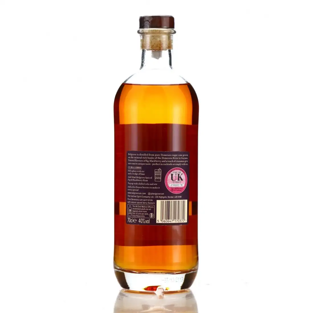 High resolution image of the bottle