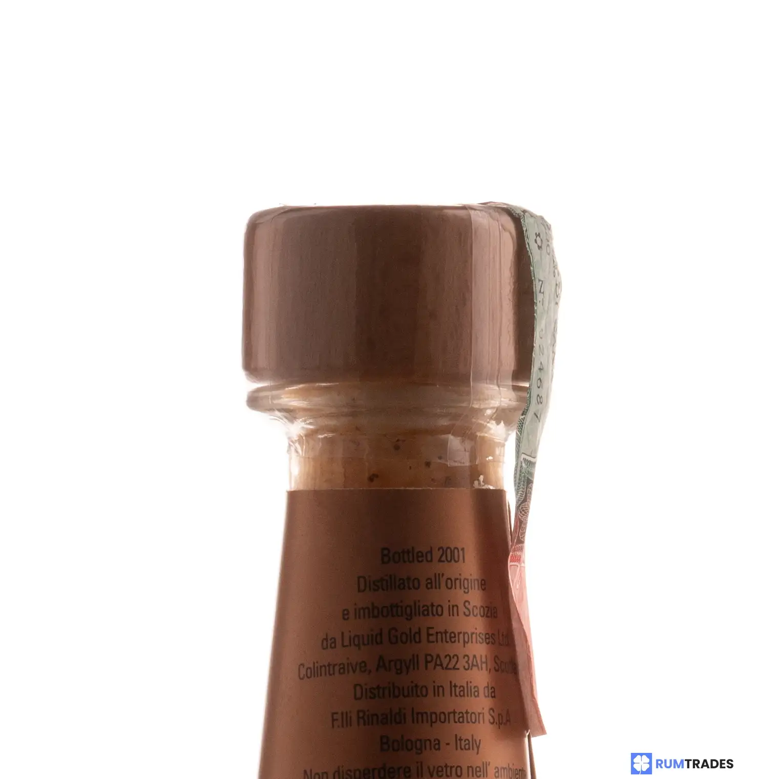 Hochauflösendes Bild der Flasche