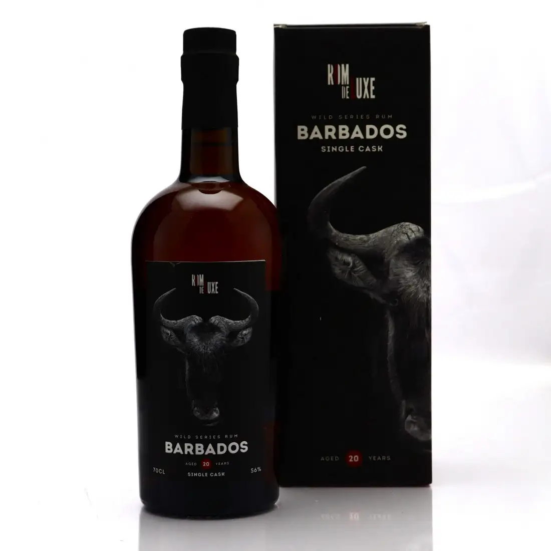 Image of the front of the bottle of the rumWild Series Rum Barbados No. 22 (Unicorn Set Vol 1) BMMG