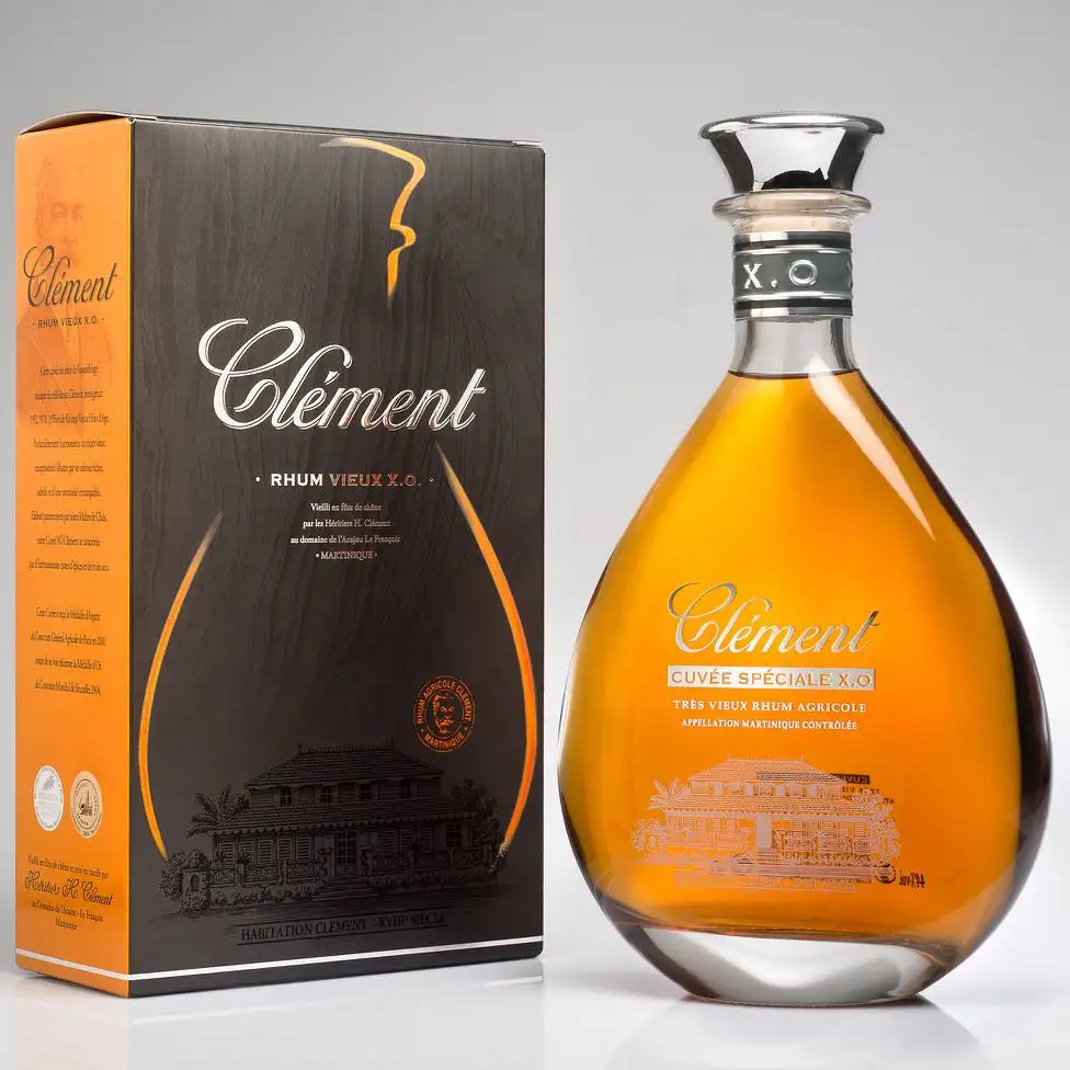 Image of the front of the bottle of the rum Clément Cuvée Spéciale XO