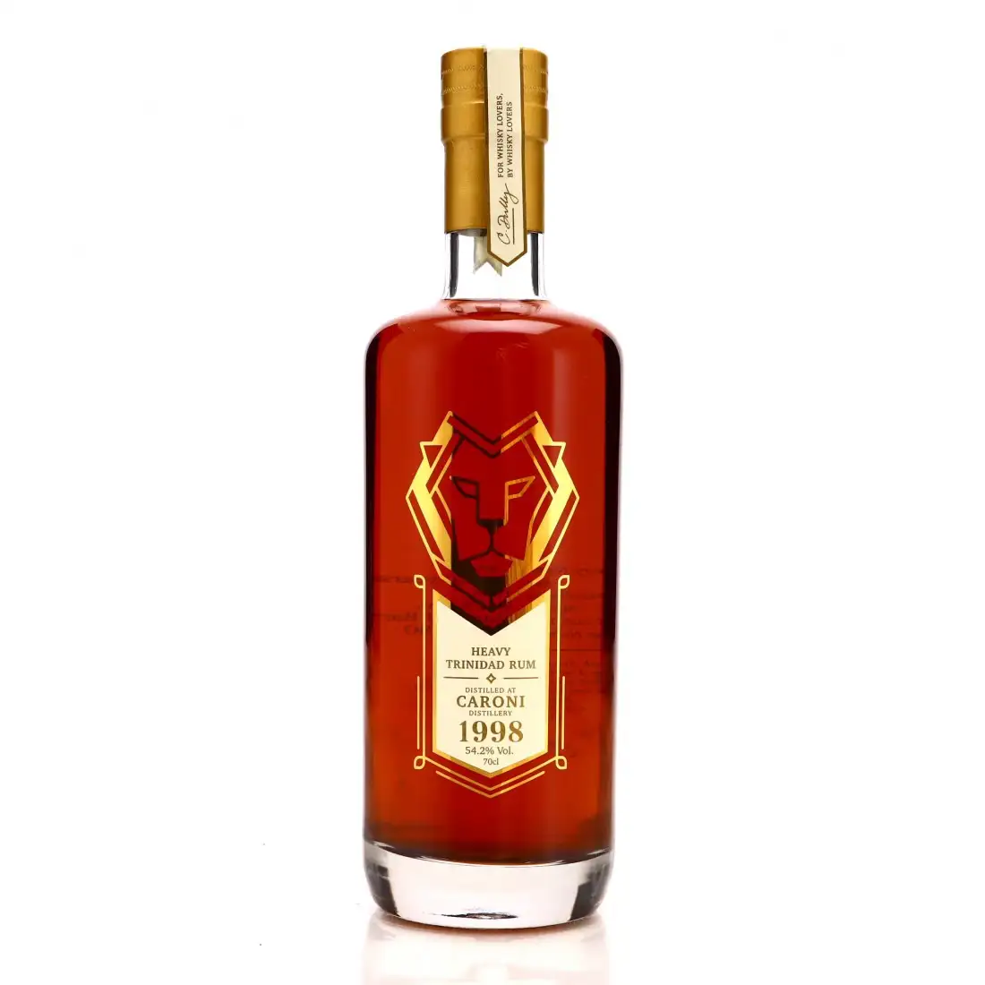 Image of the front of the bottle of the rum Heavy Trinidad Rum