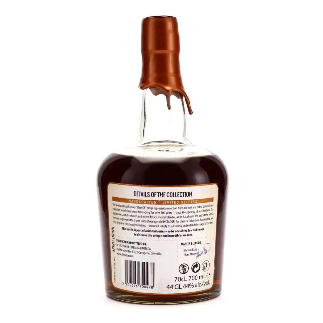 Image haute résolution de la bouteille