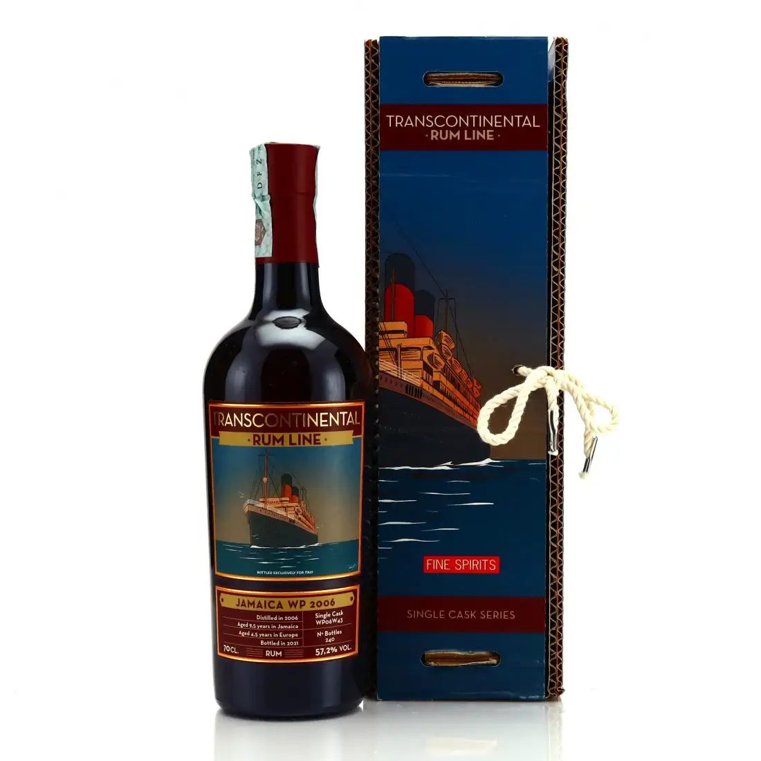 Image of the front of the bottle of the rum Jamaica WP