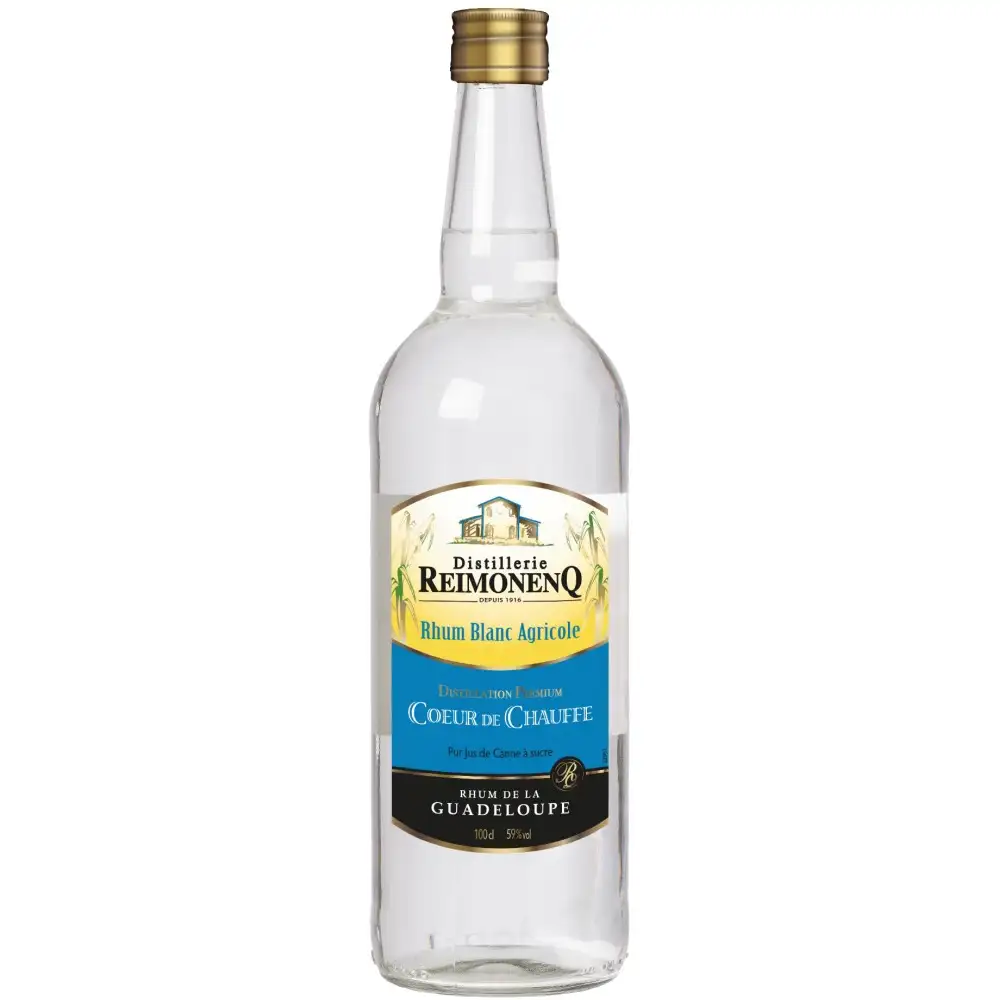 Image of the front of the bottle of the rumCoeur de Chauffe