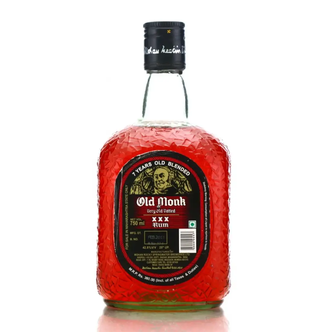 Hochauflösendes Bild der Flasche