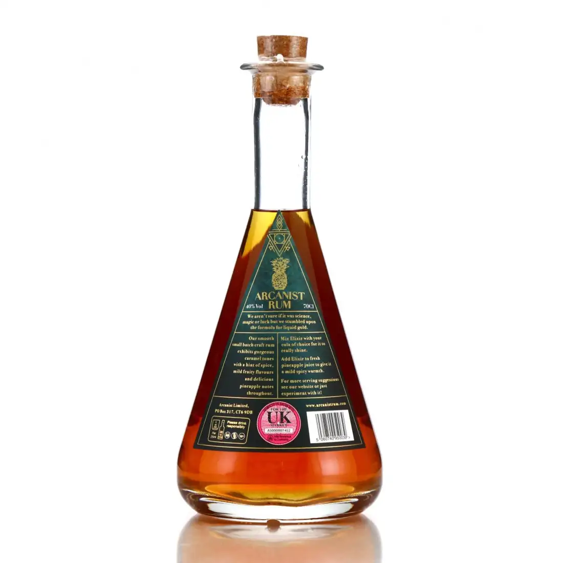 High resolution image of the bottle