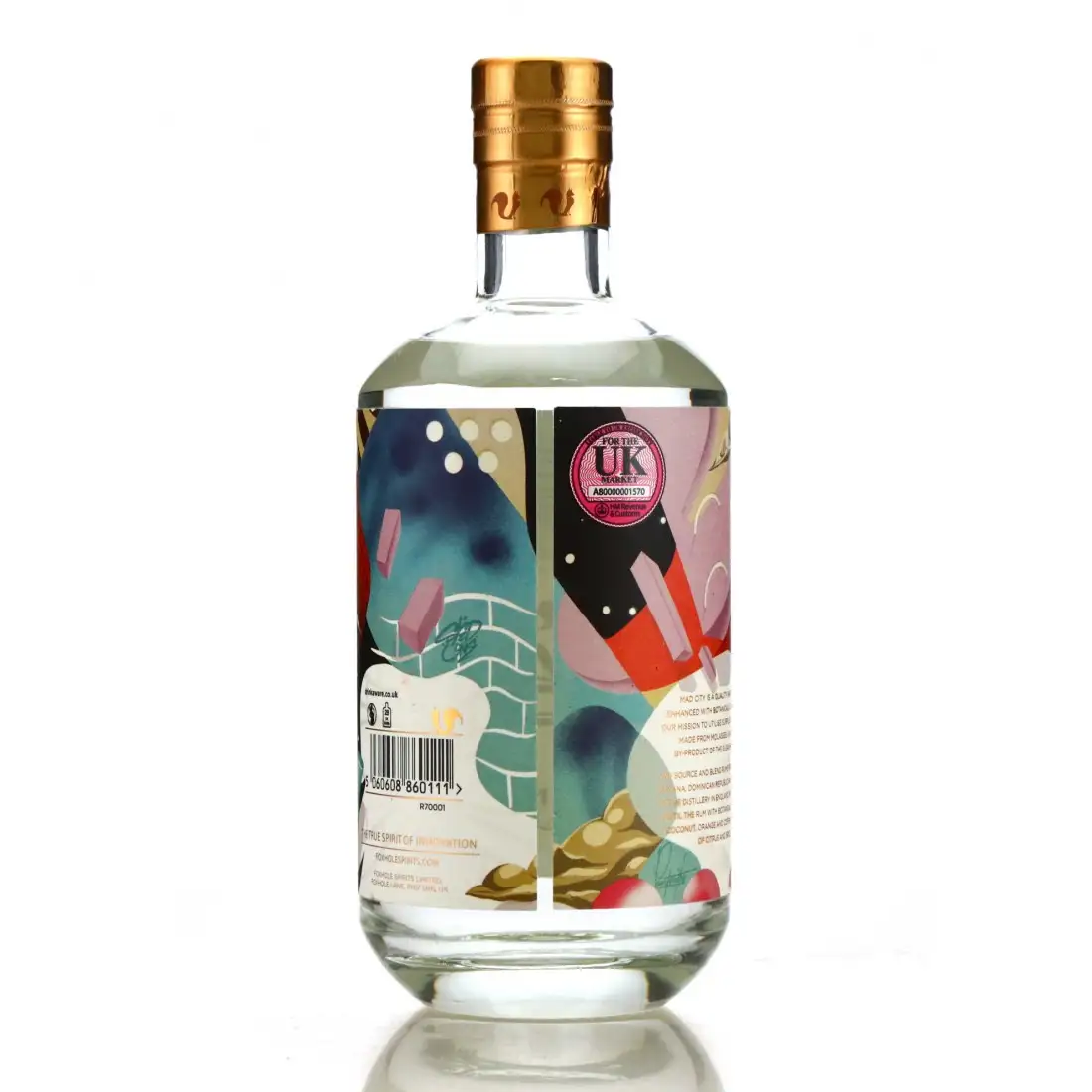 High resolution image of the bottle