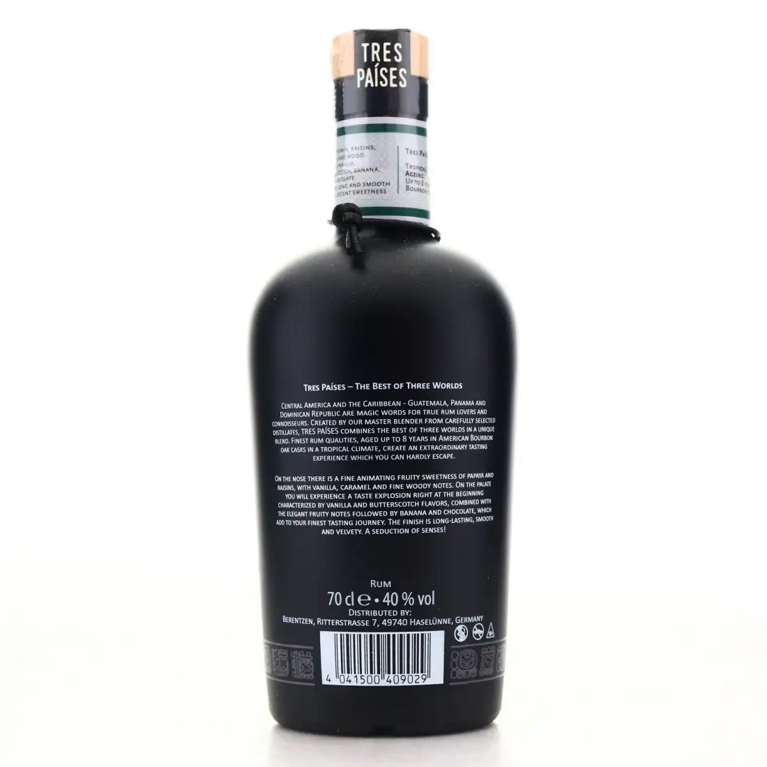 - Tres Rum Premium RumX Paìses 40% (8yr, RX1197 ABV) RumX |